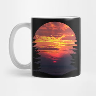 Michigan Sunset -Camping by the Water Mug